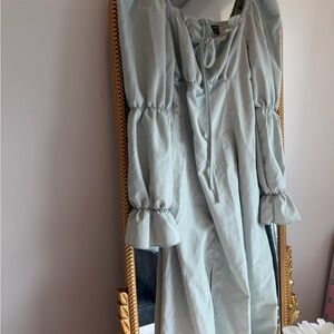 SHEIN Light Blue Off-Shoulder Dress